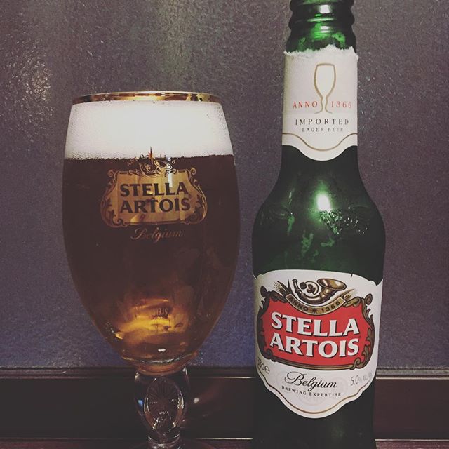 ベルギーのステラ・アルトラ！#beer #stellaartois #belgium #ビール #ステラアルトワ #ベルギー #ベルギービール